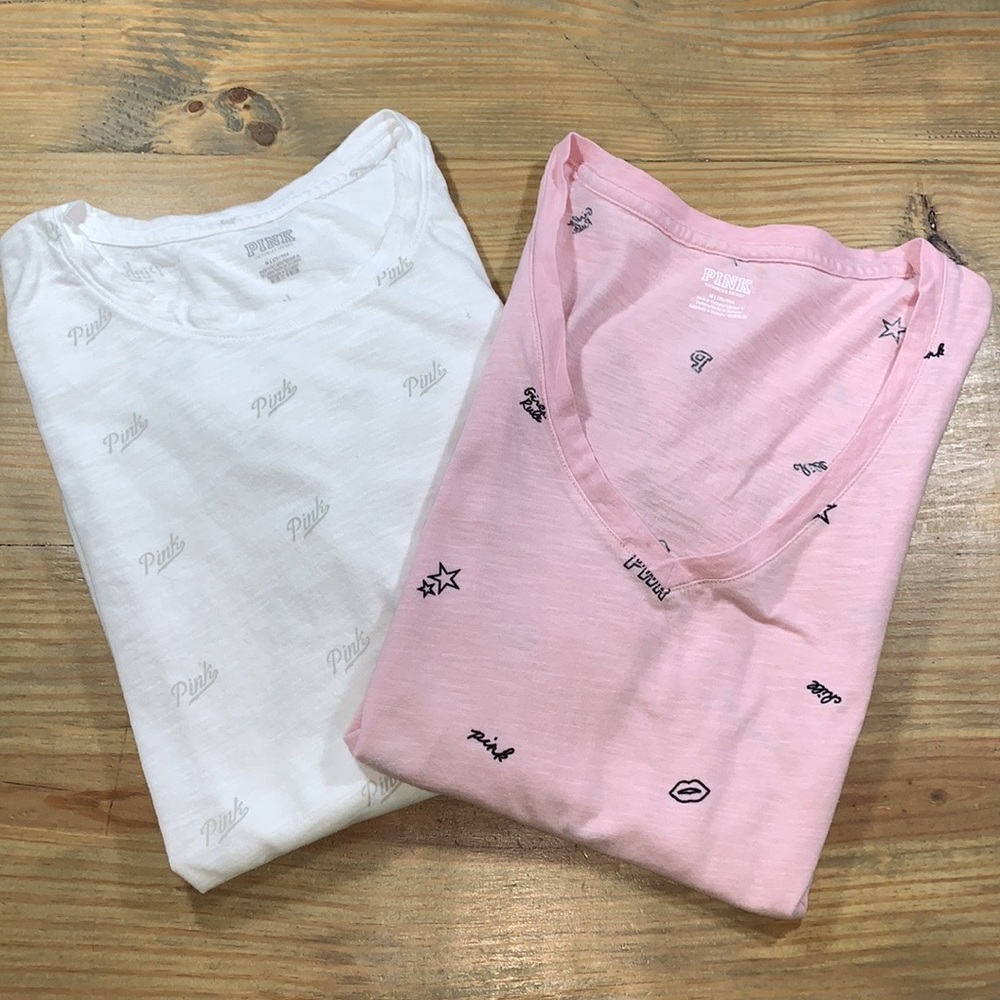 Victoria’s Secret Pink Tees (2)